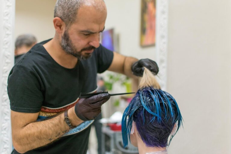 coloration de cheveux pour un homme