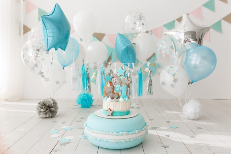 une décoration anniversaire 1 an