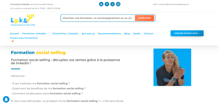 formation social selling Emmanuelle Petiau