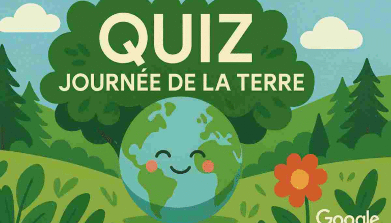 Quiz de la Journée de la Terre Google