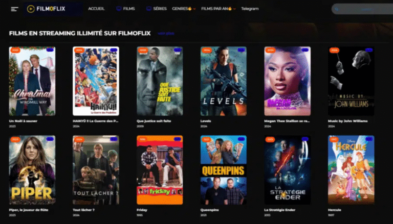 Films en streaming illimité sur Filmoflix