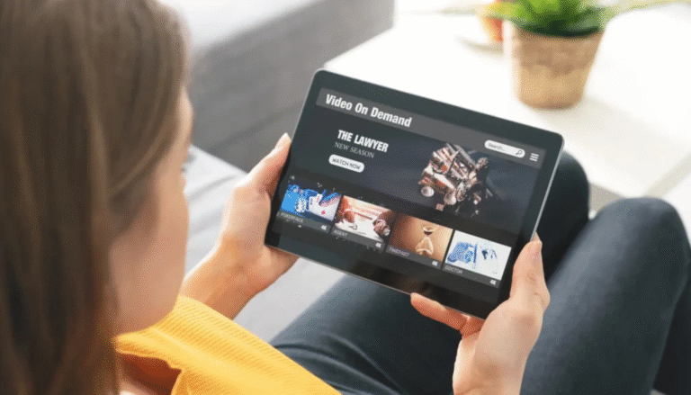 Streaming vidéo HD sur tablette Filmoflix
