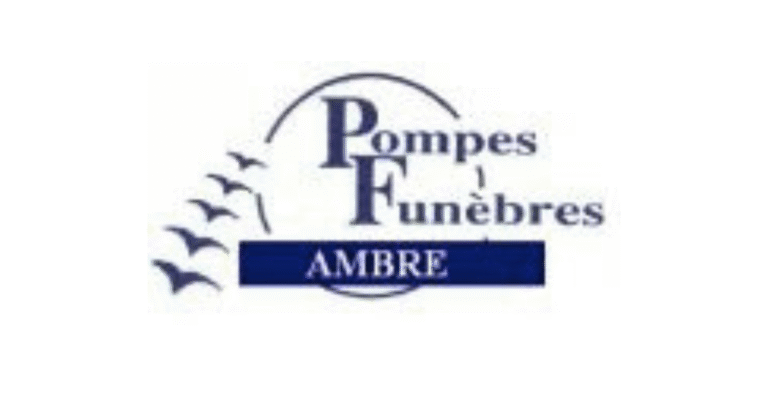 logo pompes funèbres ambre​