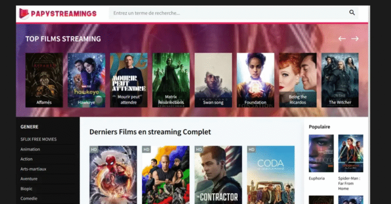 Papystream : accès officiel, nouveautés et alternatives sûres Papystream